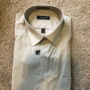 Pierre Cardin Men's Slim Fit Dress Shirt